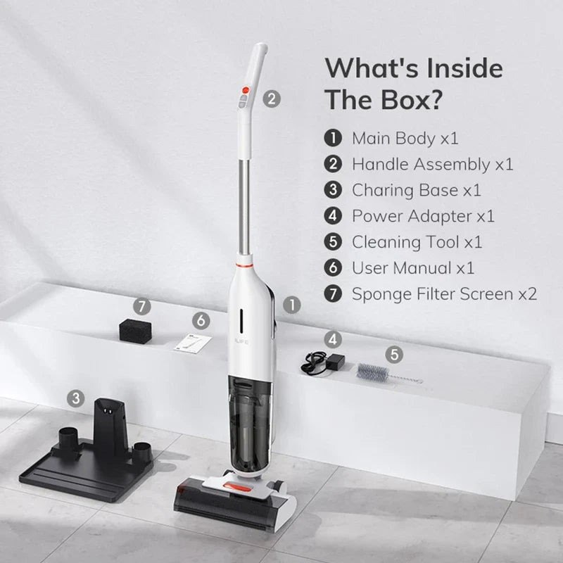 LIFE W90 cordless wet and dry vacuum cleaner LIFE W90 cordless wet and dry vacuum cleaner